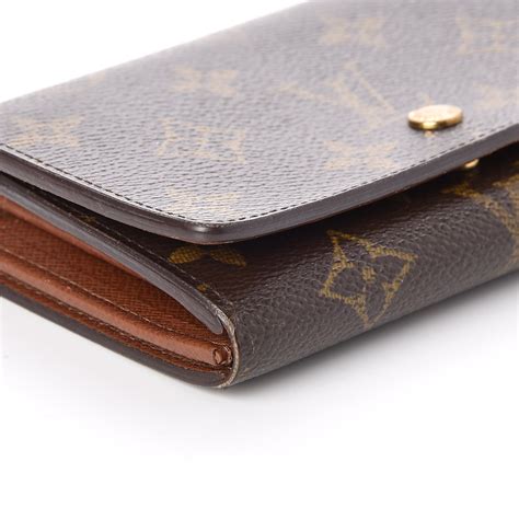 louis vuitton monogram porte monnaie billets tresor wallet|louis vuitton coffret tresor.